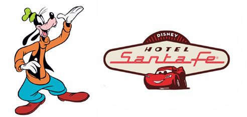 Dingo et logo Hotel Santa Fe
